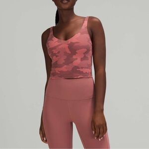 Lululemon Align Tank Top Heritage 365 Camo Brier Rose Multi Women’s Size 2